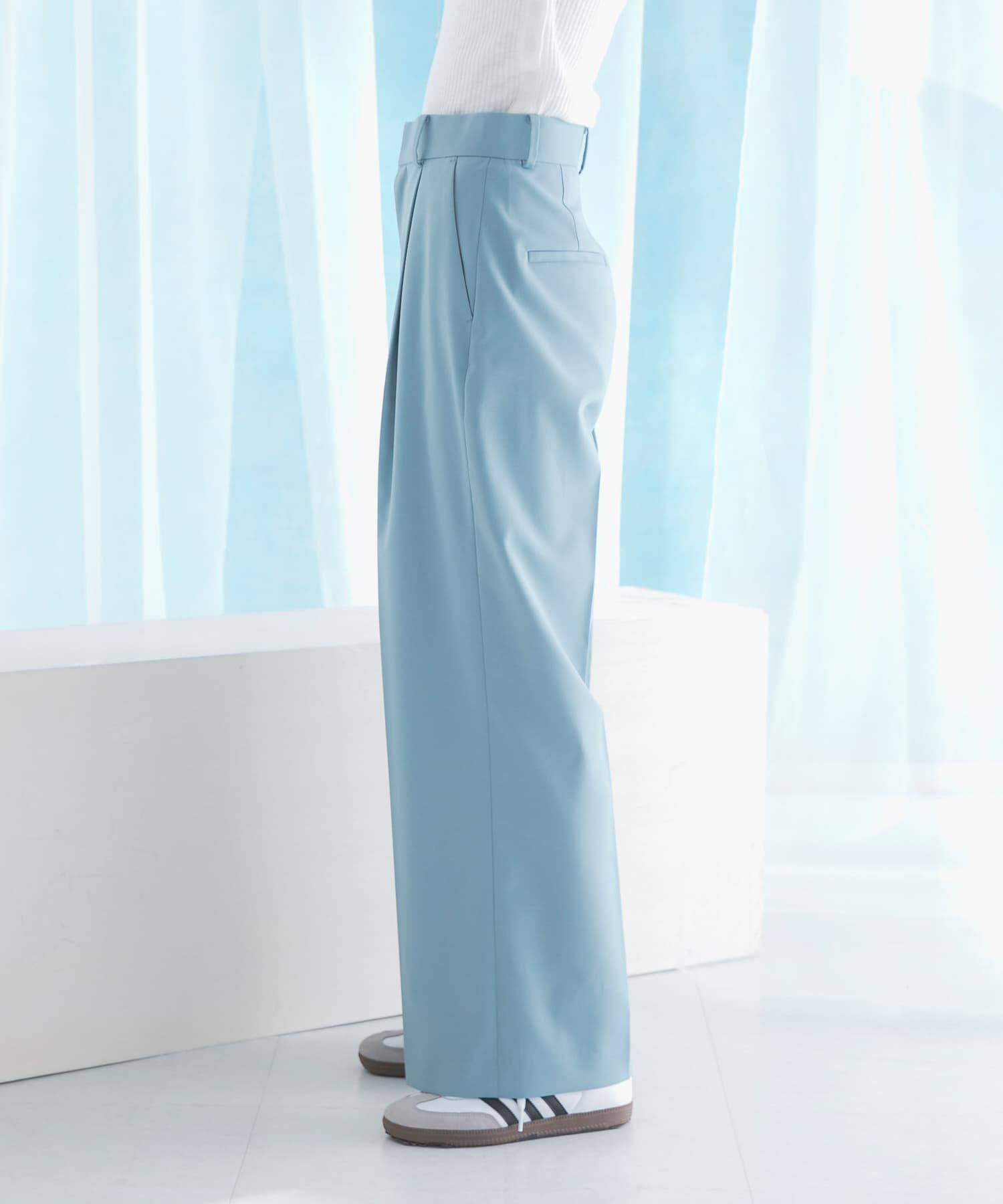 URBAN RESEARCH ROSSO「防シワハイウエストワイドスラックス」|その他|