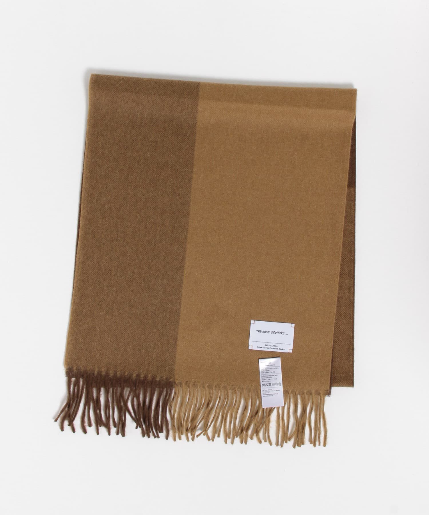 URBAN RESEARCH「THE INOUE BROTHERS　Brushed Scarf Block」|マフラー|