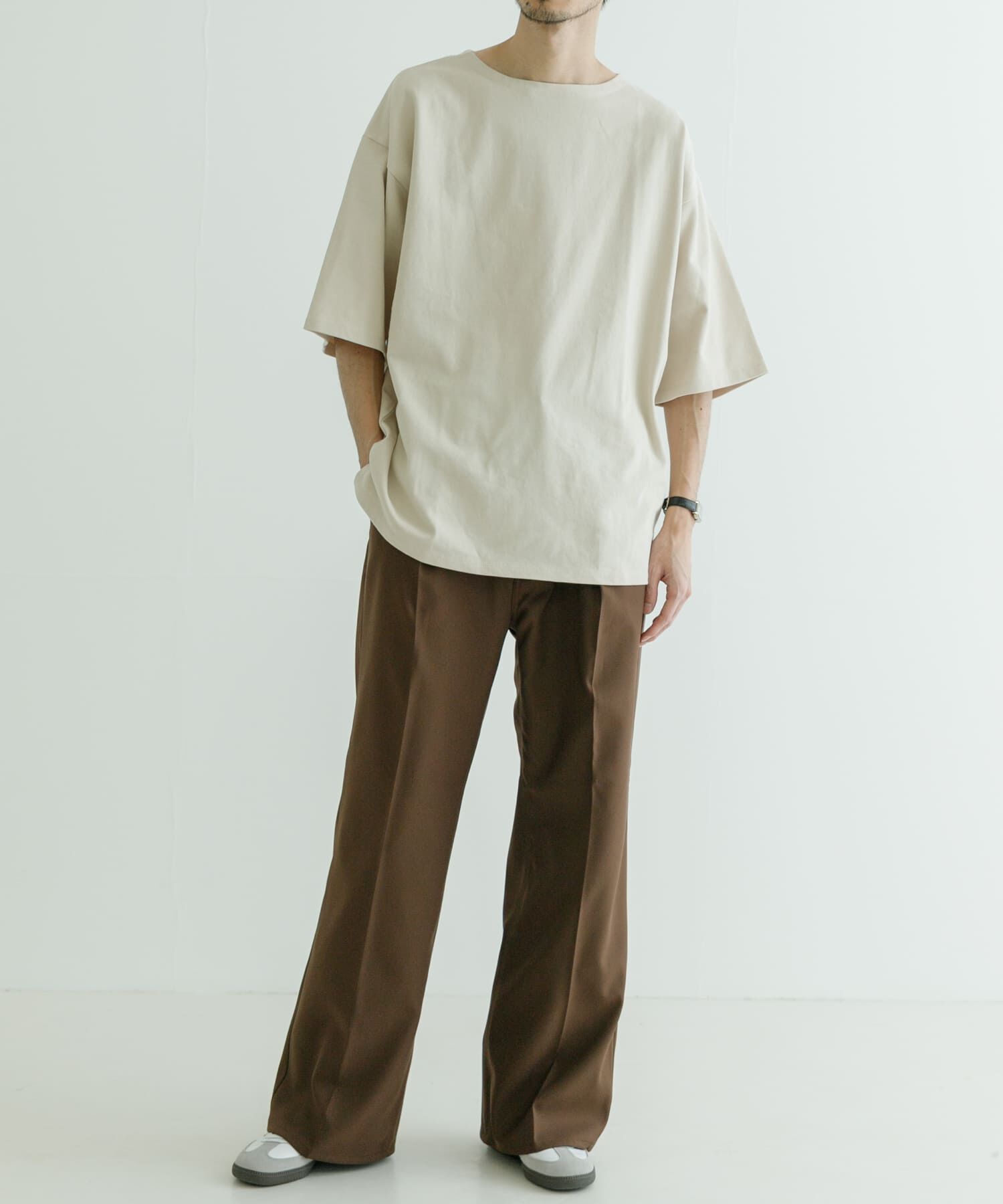 URBAN RESEARCH「USAコットンバスクTシャツ」|Tシャツ・カットソー|