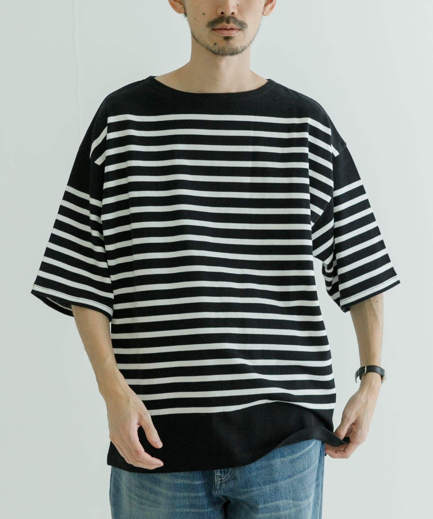 URBAN RESEARCH「USAコットンバスクTシャツ」|Tシャツ・カットソー|