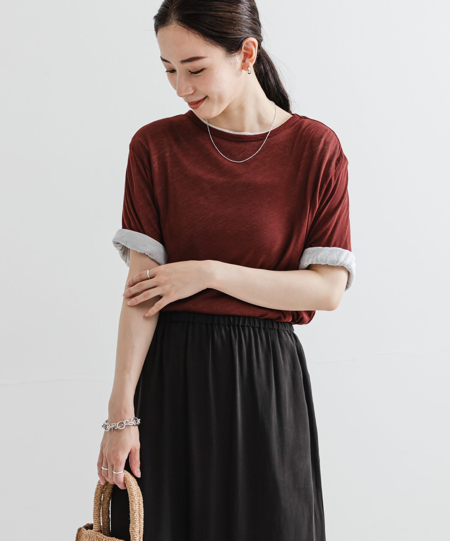 URBAN RESEARCH「new basic　ドライツイストシアーTシャツ」|Tシャツ・カットソー|