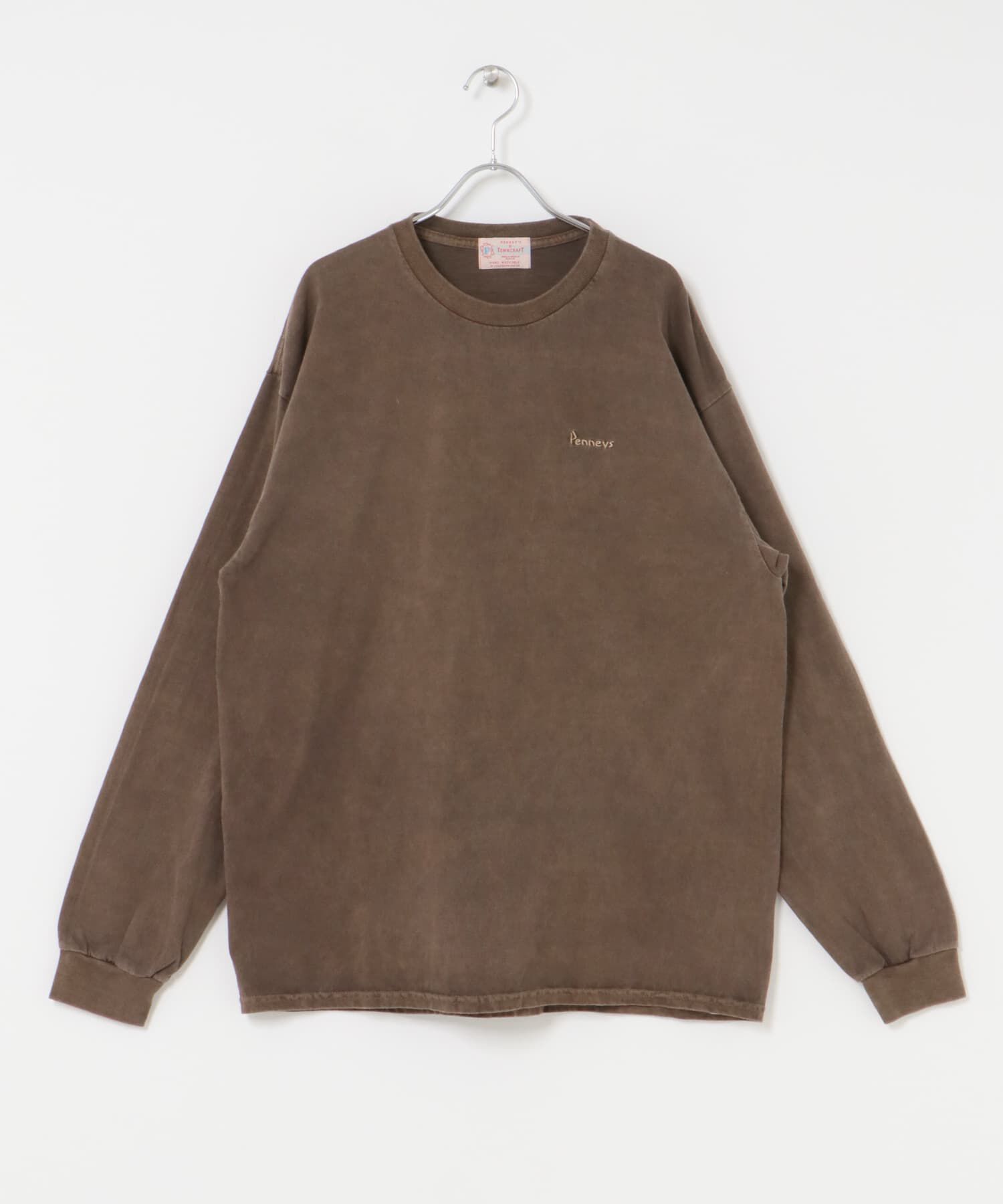 Sonny Label 「『別注』PENNEYS&times;Sonny Label　ピグメントロングスリーブTシャツ」|Tシャツ・カットソー|