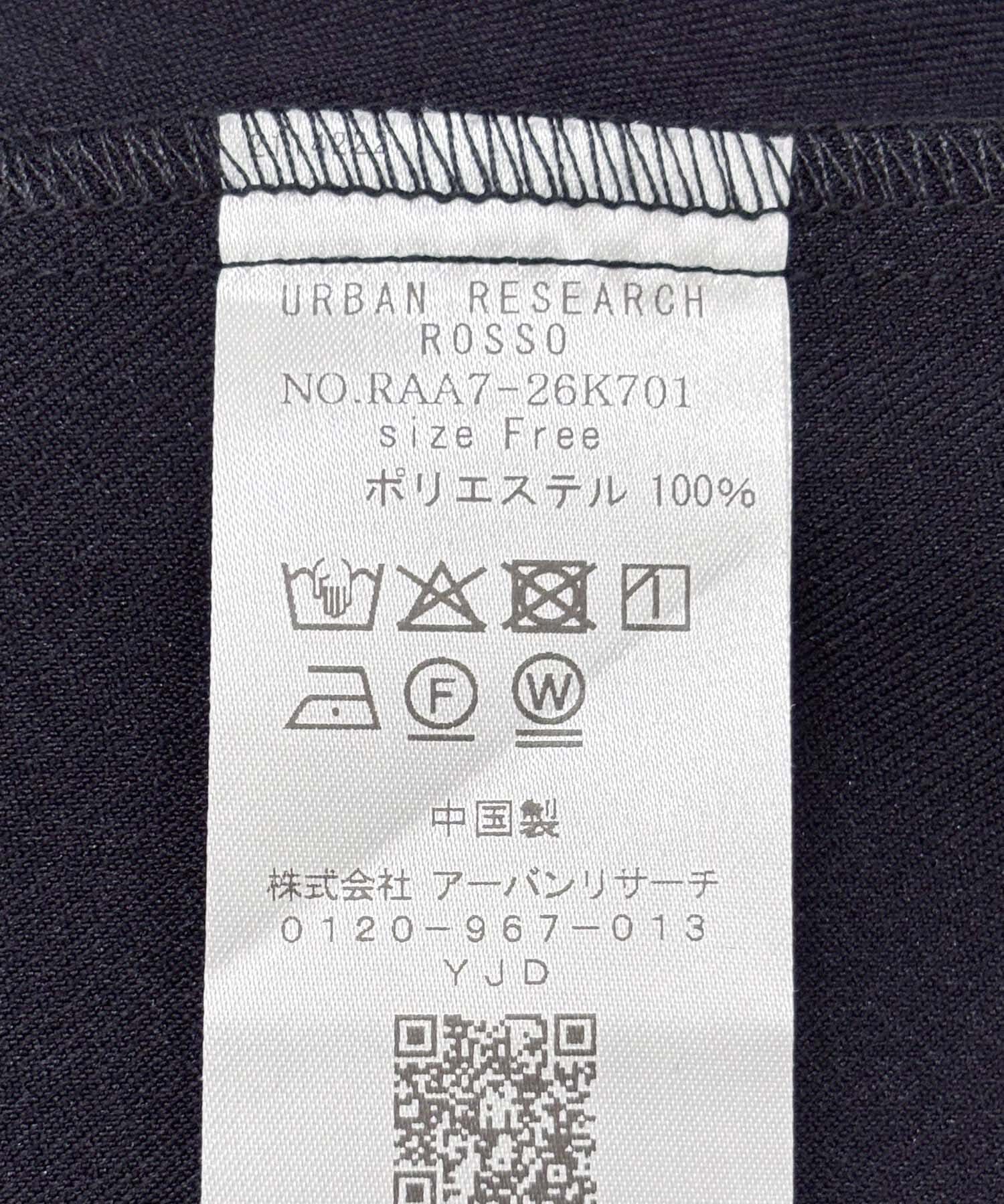 URBAN RESEARCH ROSSO「ピンタックストレートワンピース」|ワンピース|
