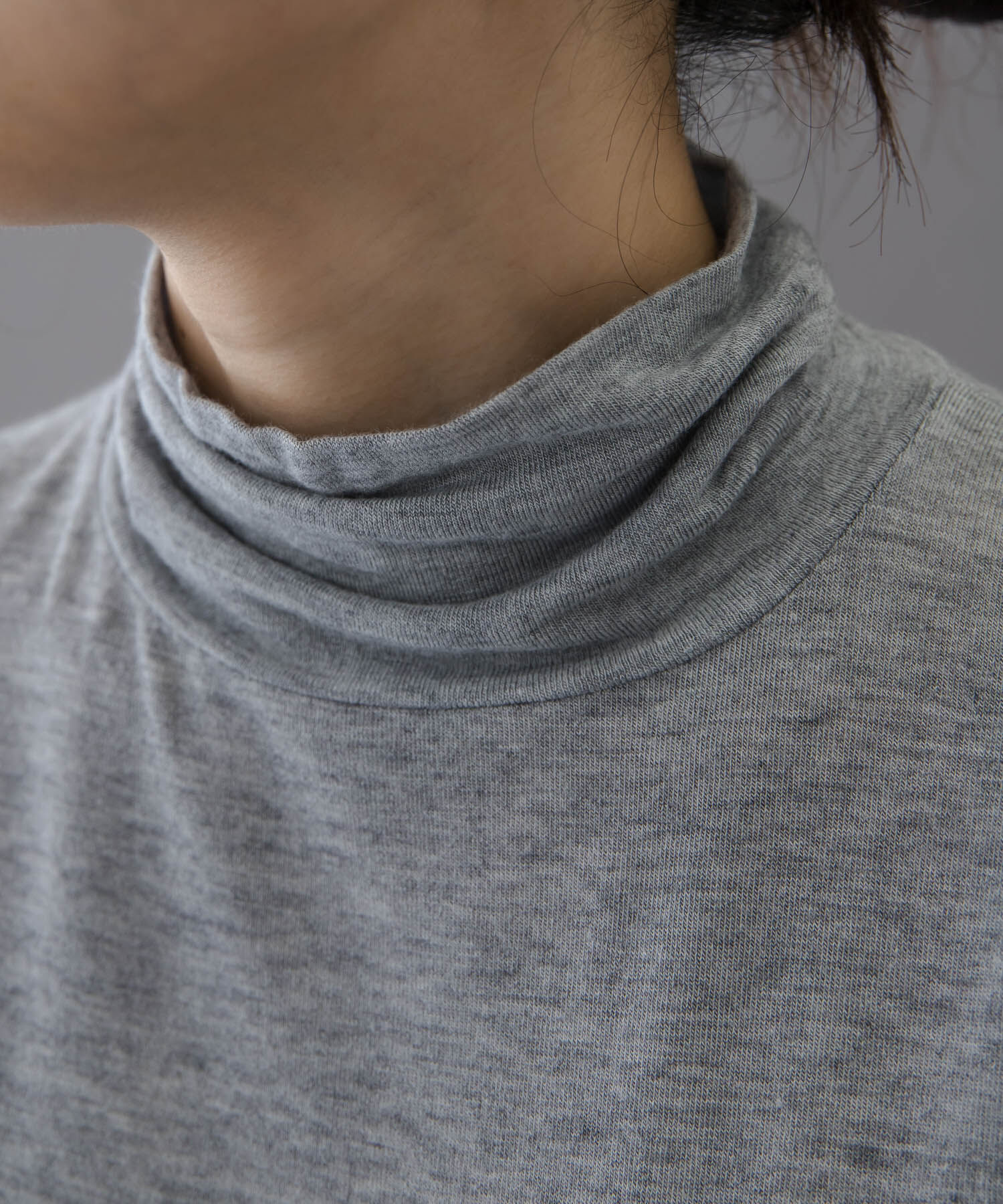 URBAN RESEARCH DOORS「FORK&SPOON　ベア天竺タートルネックカットソー」|Tシャツ・カットソー|