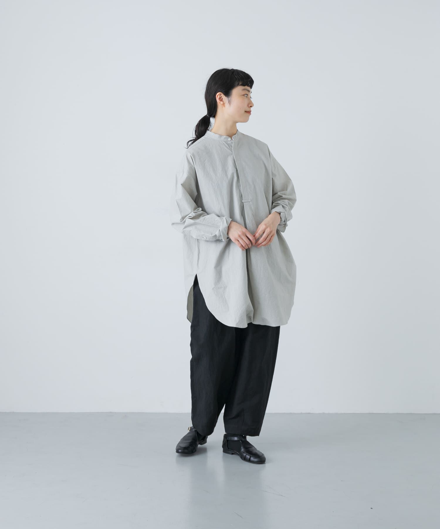 かぐれ「Cotton tunic shirts」|シャツ・ブラウス|
