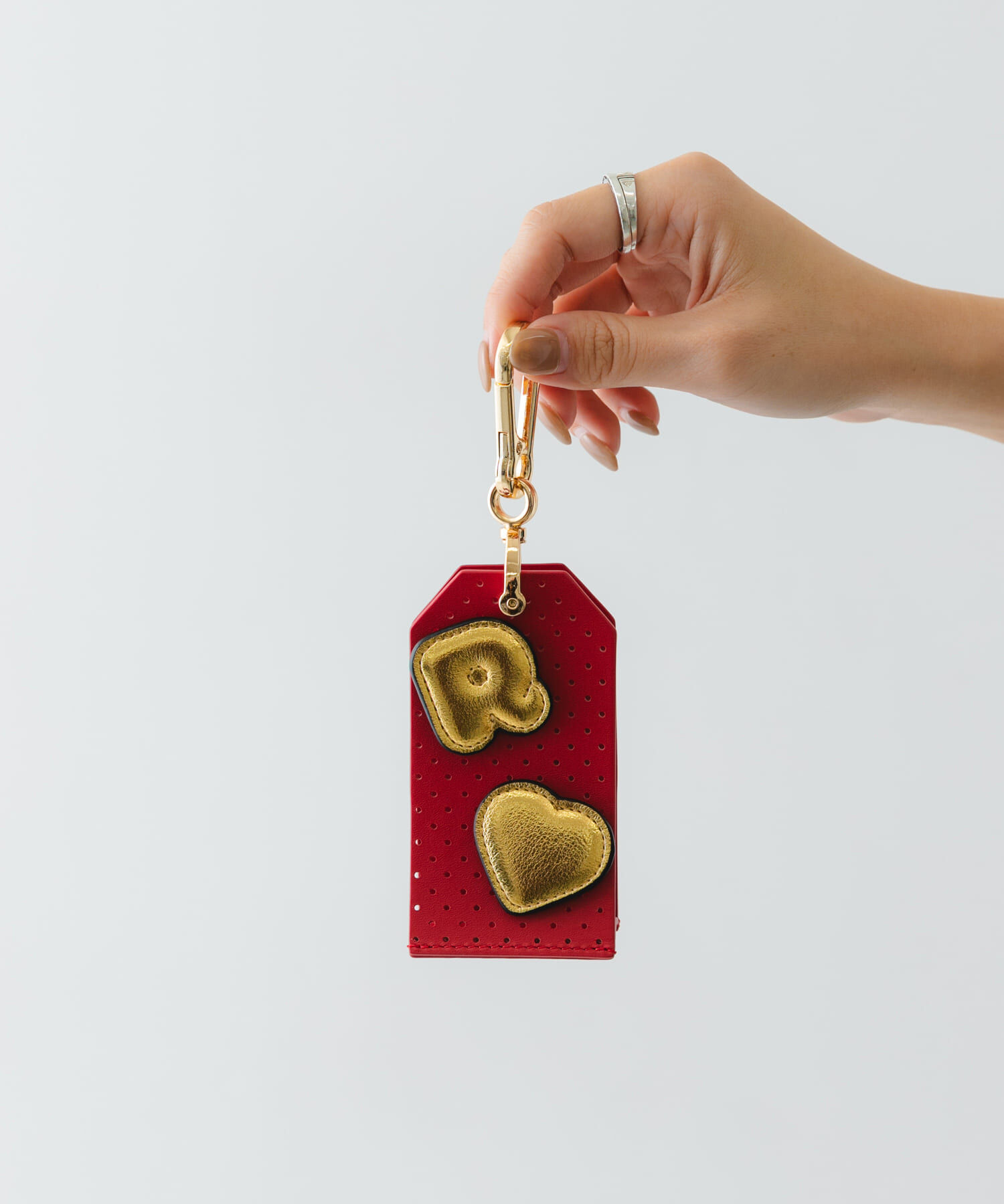 RODE SKO「hashibami　ラゲージタグパンチングキーリング」|キーケース|