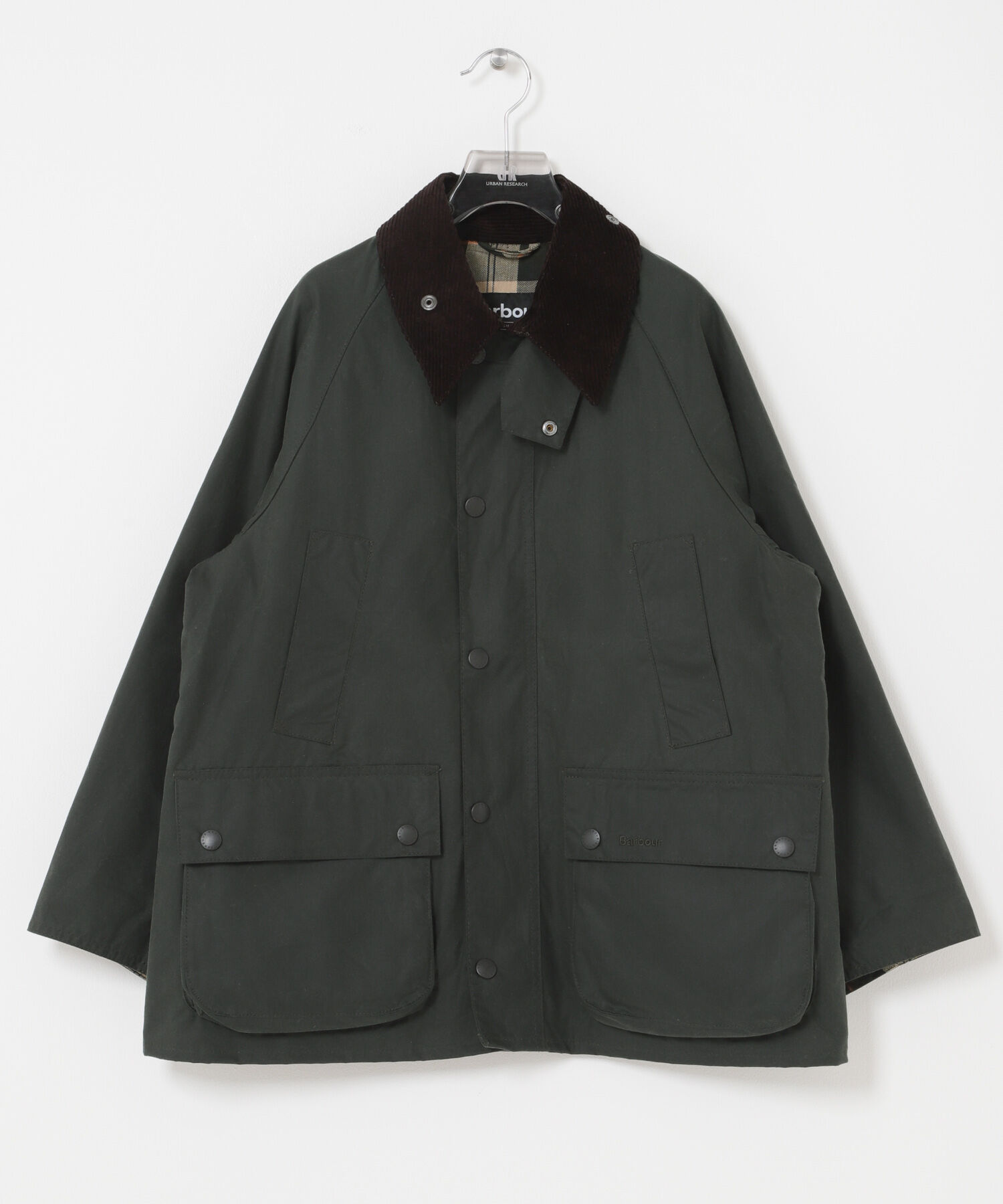 URBAN RESEARCH「Barbour　os bedale wax jacket」|ブルゾン・スタジャン|グリーン系その他