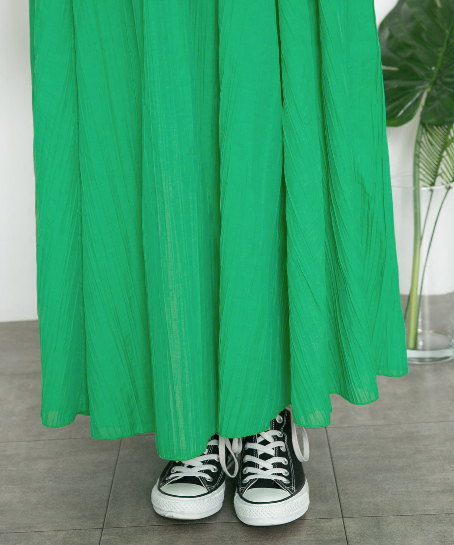  「シアーボリュームフレアスカート」|スカート|