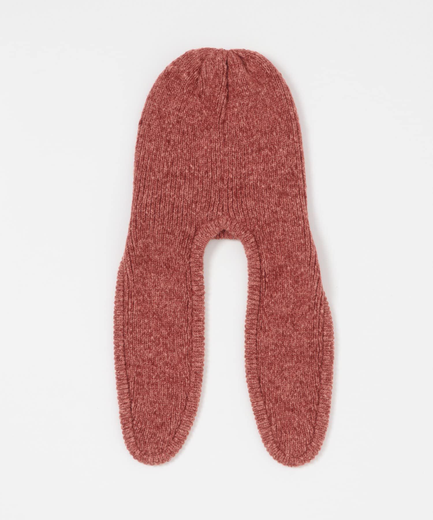  「ロングイヤーフラップニットキャップ」|ニット帽|