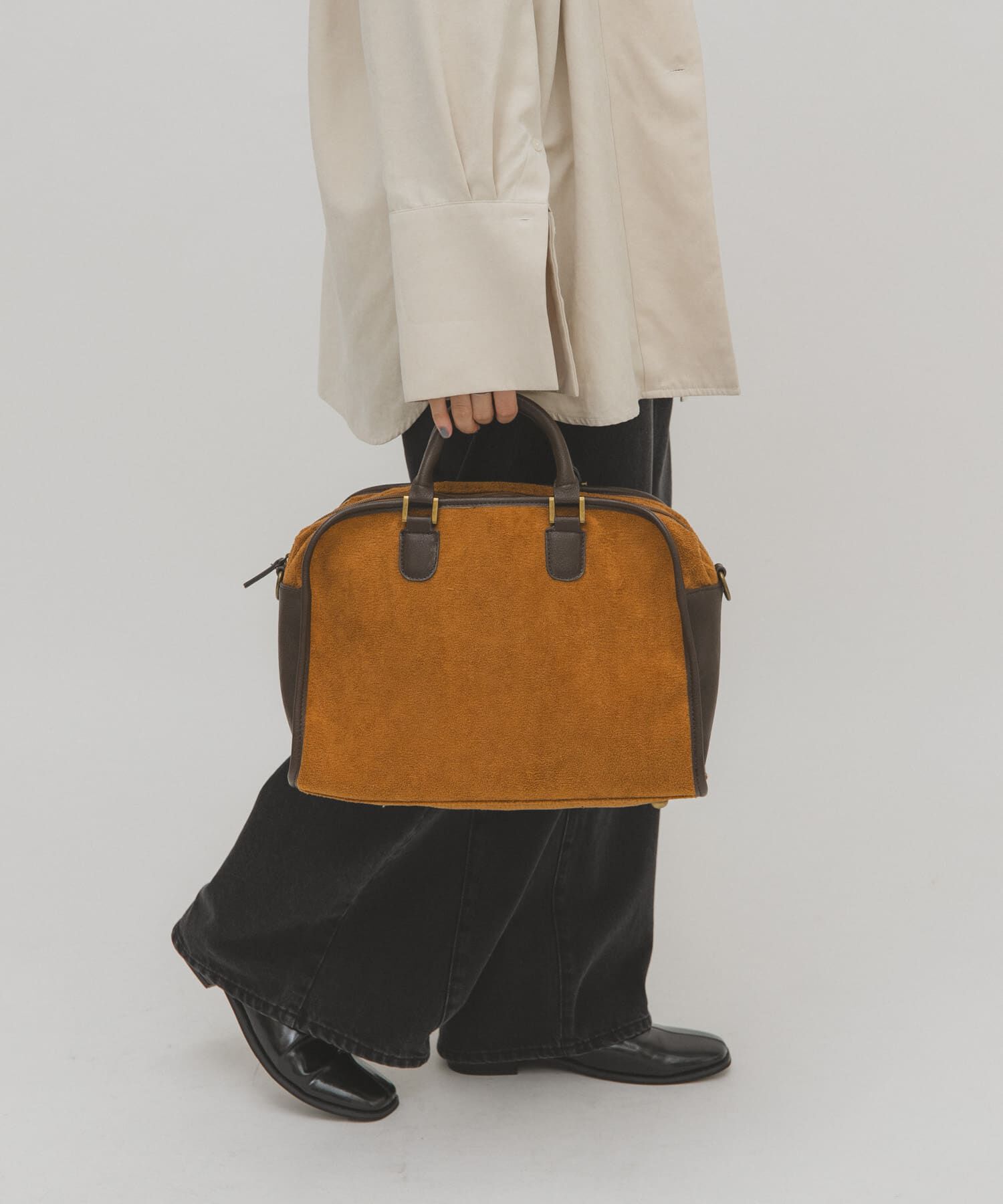  「パイルボストンBAG」|ボストンバッグ|