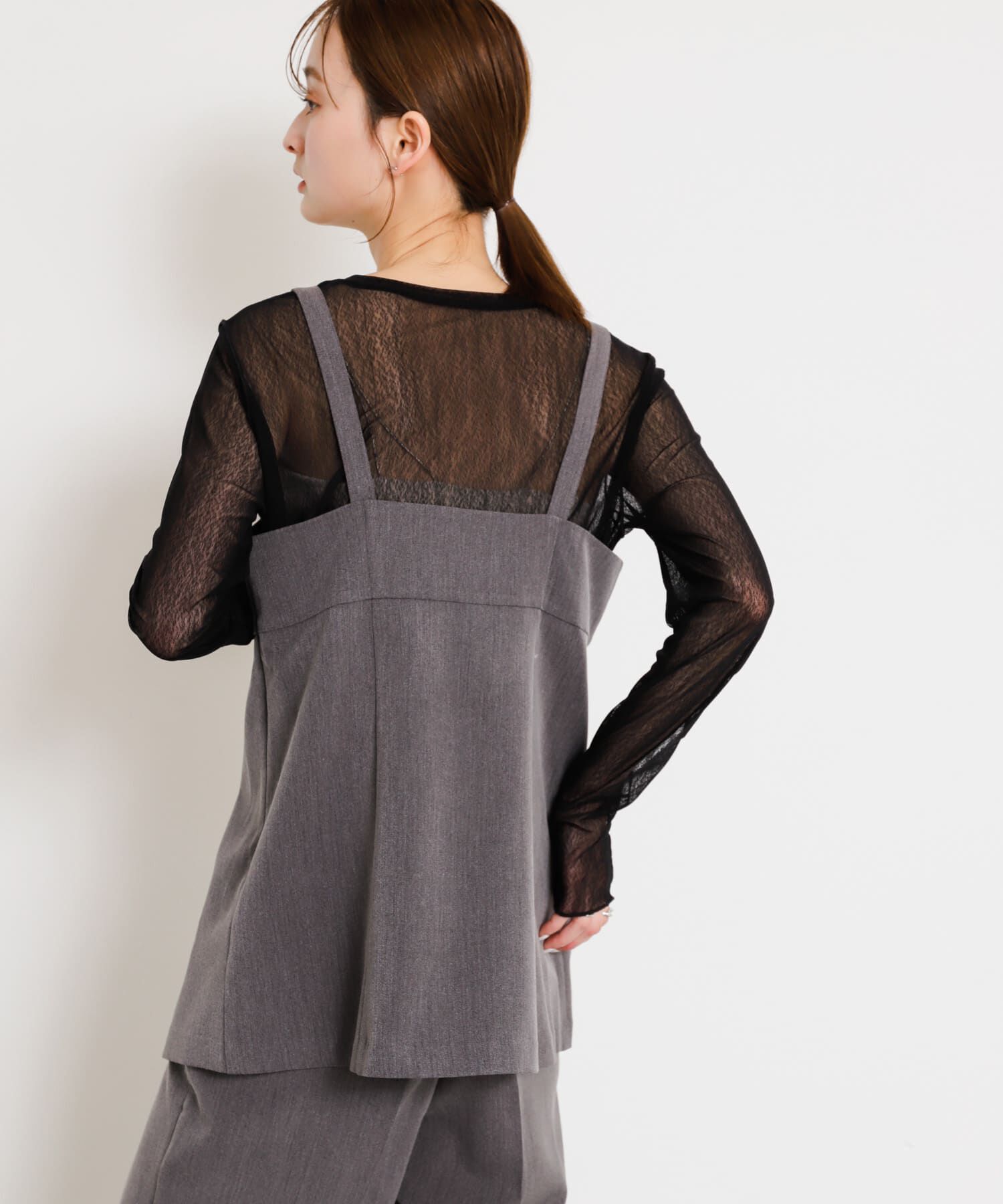 SENSE OF PLACE by URBAN RESEARCH「スリットキャミソールトップ」|その他|