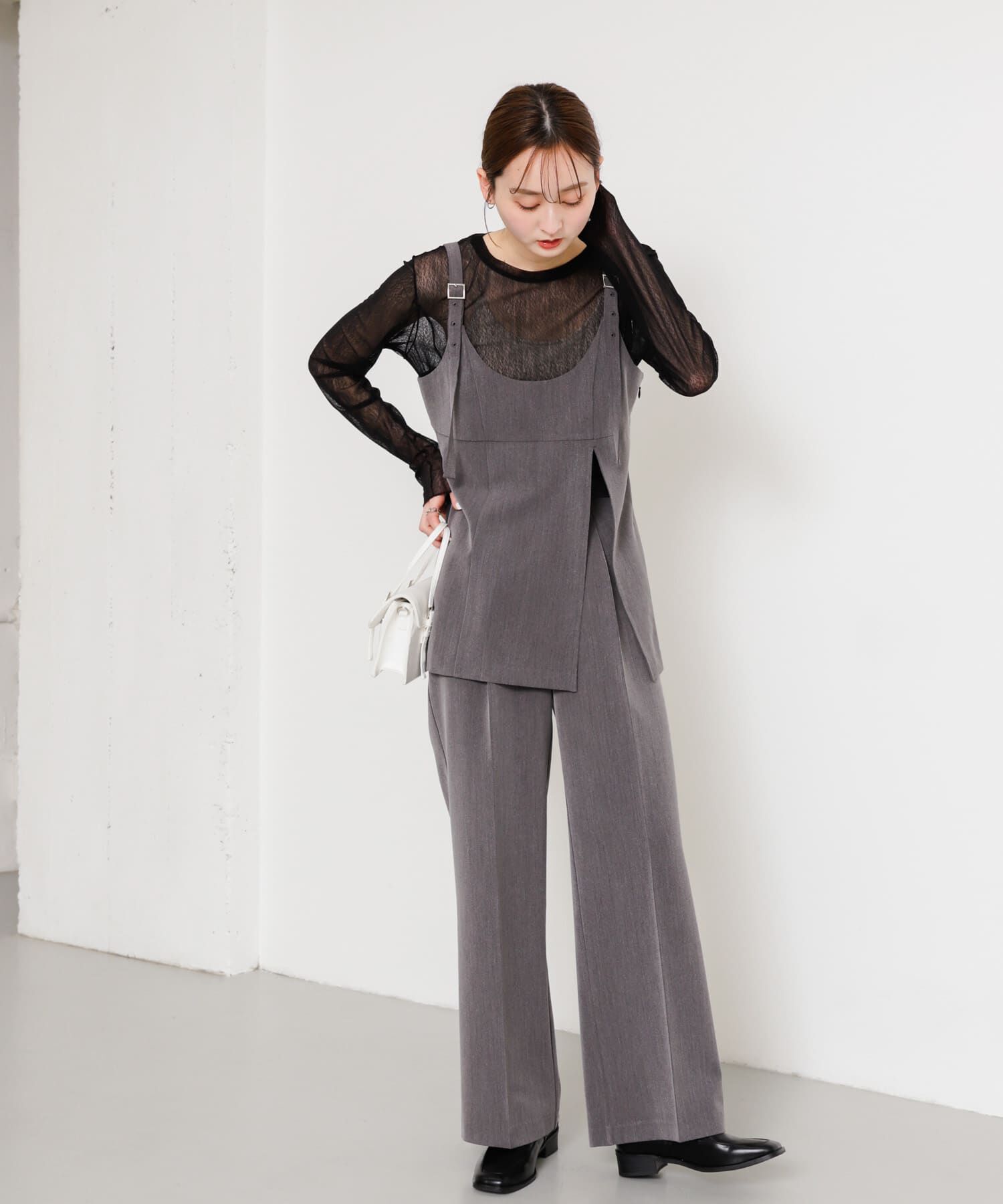 SENSE OF PLACE by URBAN RESEARCH「スリットキャミソールトップ」|その他|