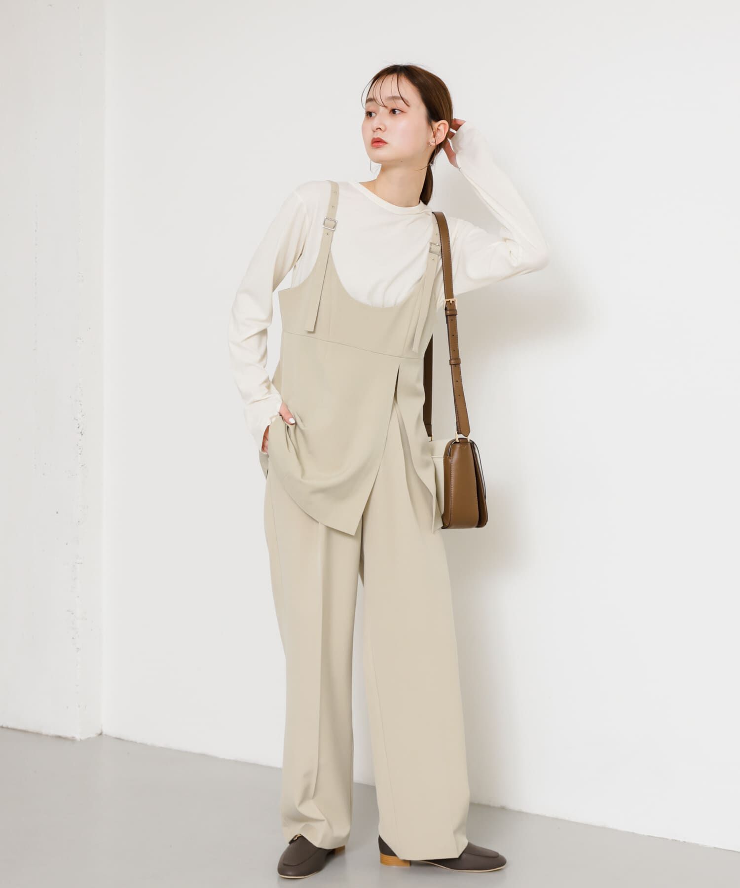 SENSE OF PLACE by URBAN RESEARCH「スリットキャミソールトップ」|その他|