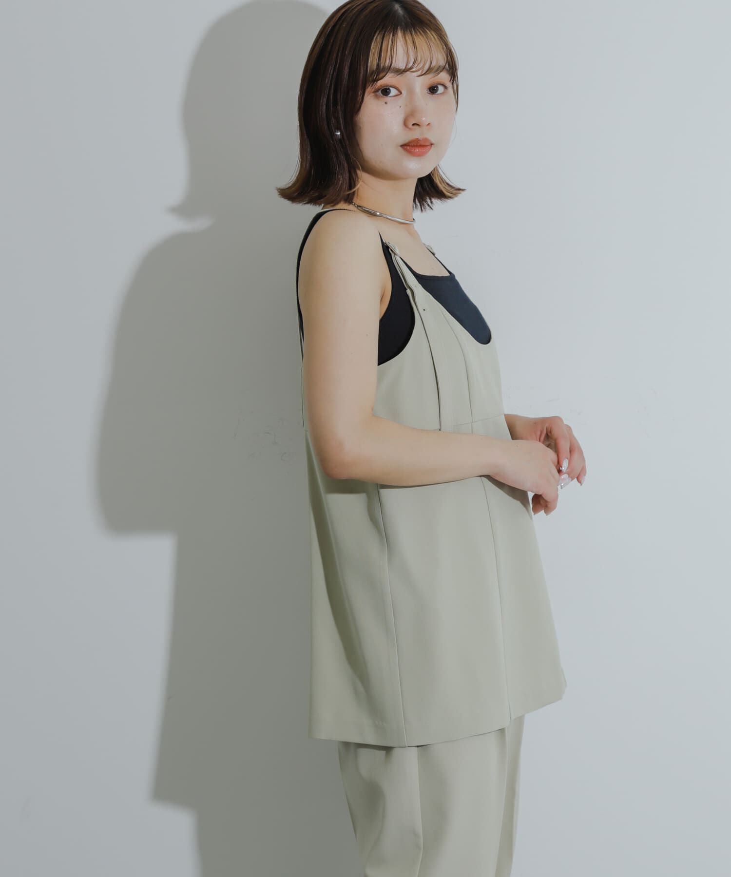 SENSE OF PLACE by URBAN RESEARCH「スリットキャミソールトップ」|その他|