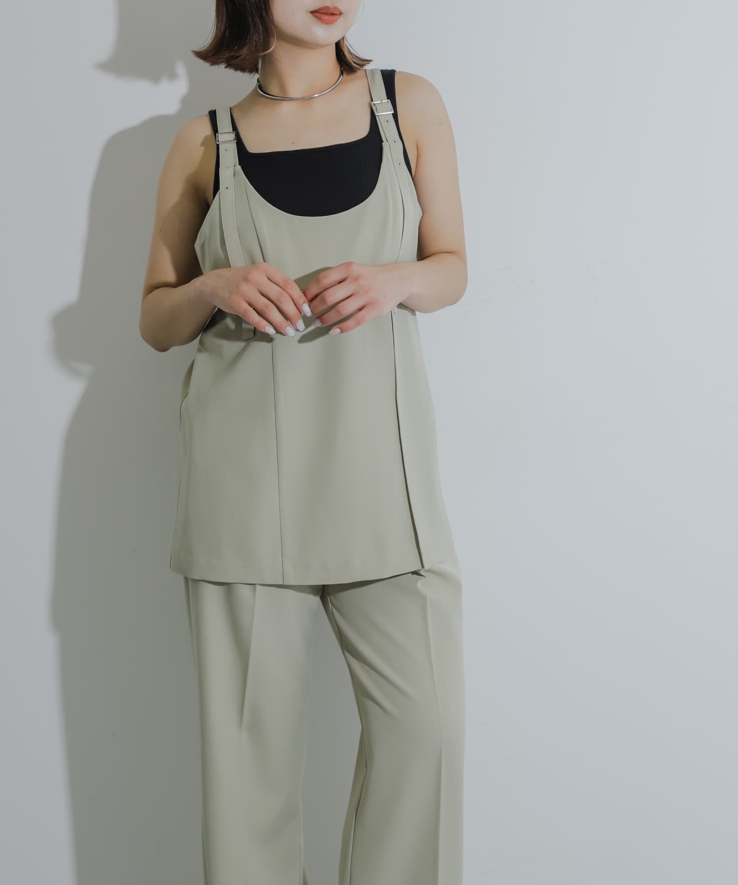 SENSE OF PLACE by URBAN RESEARCH「スリットキャミソールトップ」|その他|