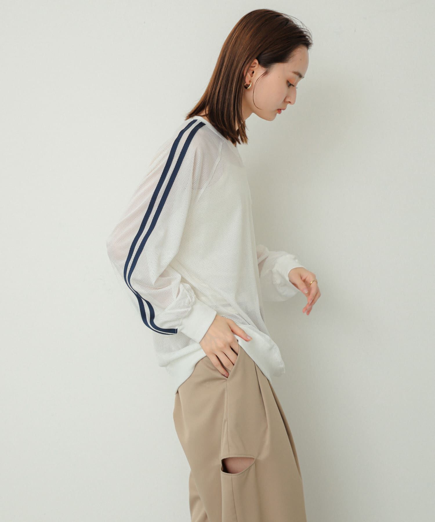 SENSE OF PLACE by URBAN RESEARCH「メッシュゲーミングトップ」|Tシャツ・カットソー|