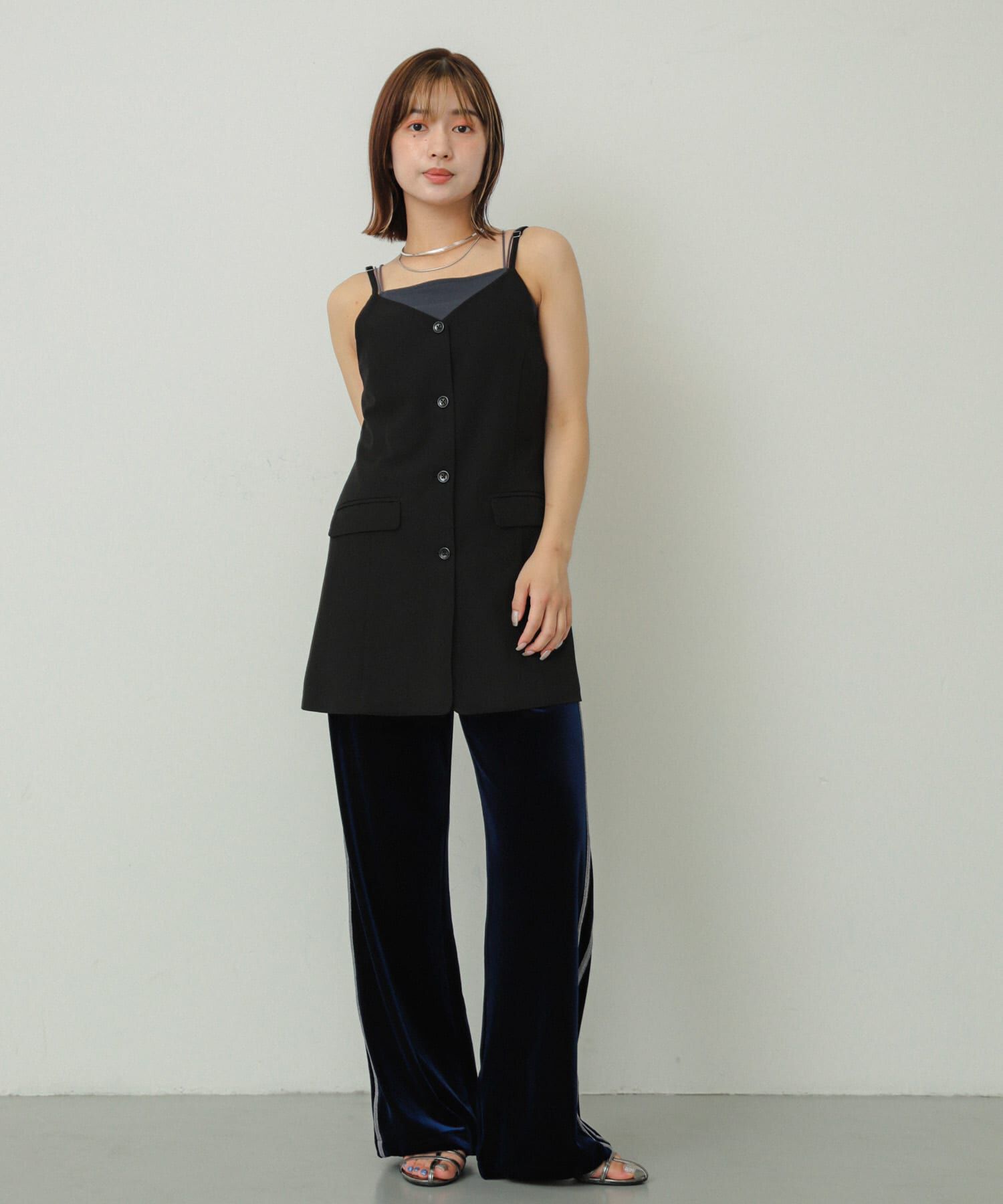 SENSE OF PLACE by URBAN RESEARCH「テーラードキャミチュニック」|チュニック|