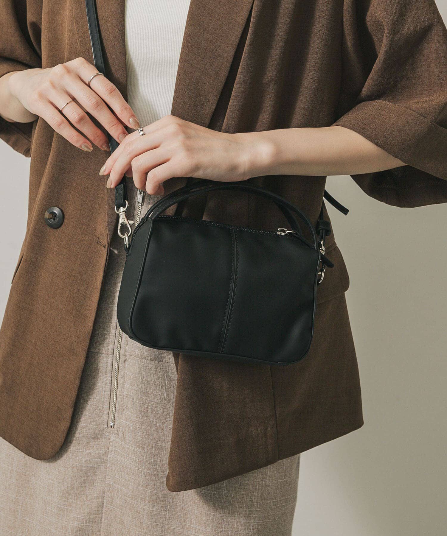 SENSE OF PLACE by URBAN RESEARCH「『防汚』2WAYセンターシームプチショルダーバッグ」|ハンドバッグ|