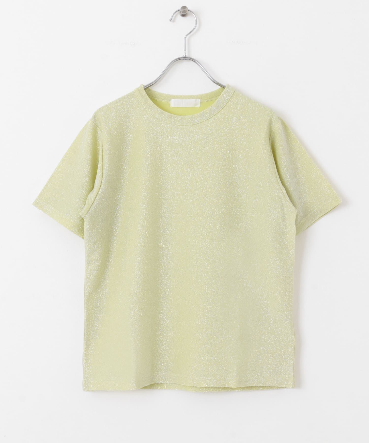 SENSE OF PLACE by URBAN RESEARCH「クルーネックラメTシャツ(半袖)」|Tシャツ・カットソー|