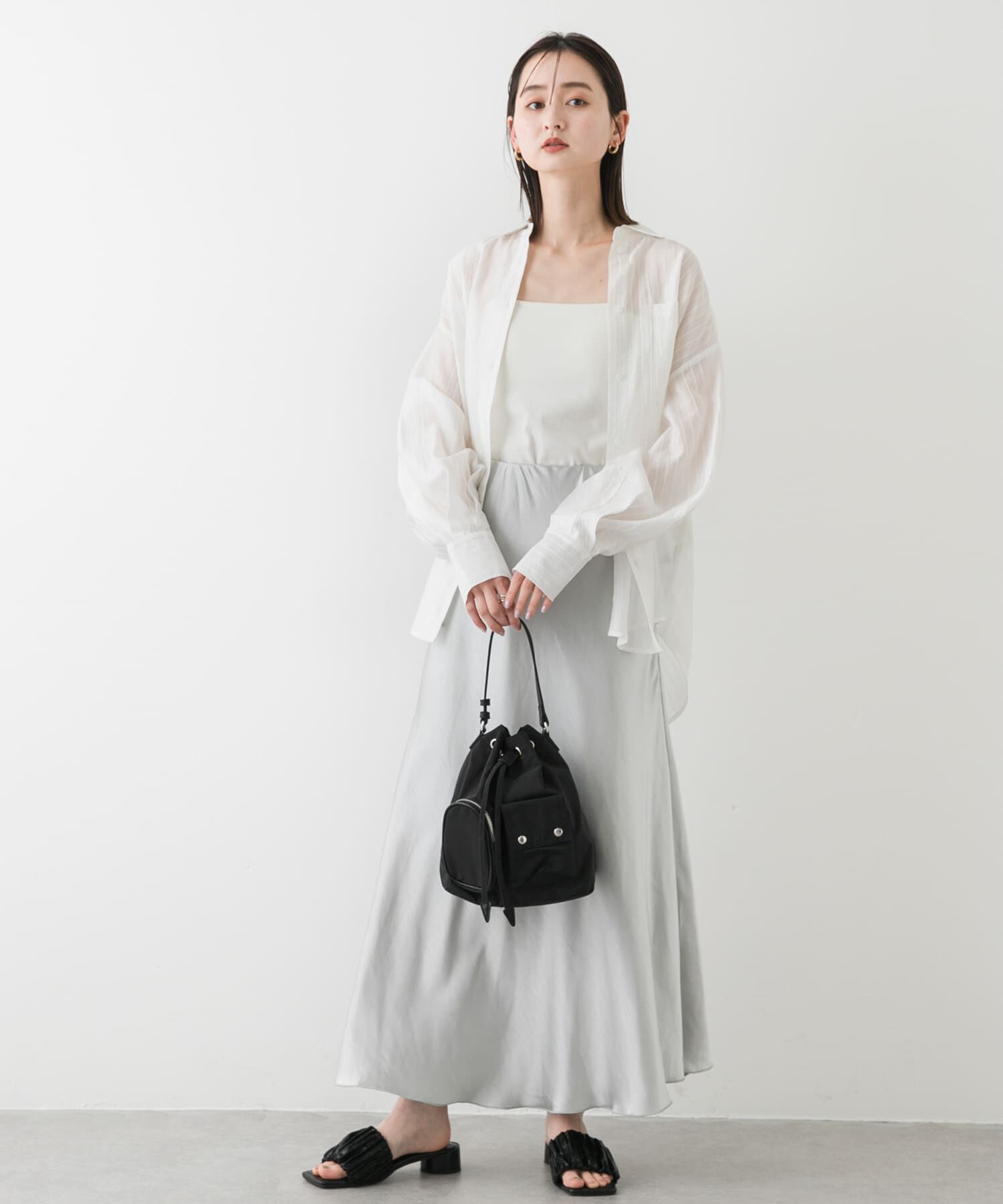 SENSE OF PLACE by URBAN RESEARCH「タックポケットシアーストライプシャツ」|シャツ・ブラウス|