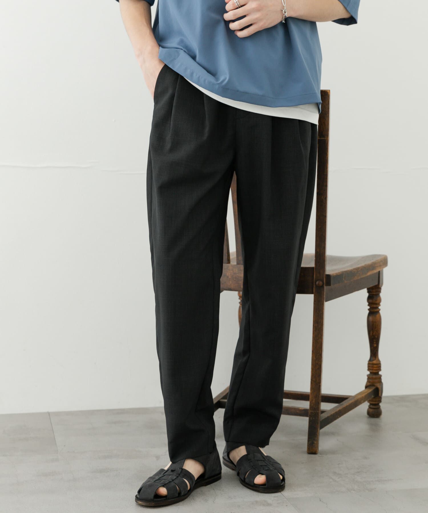 SENSE OF PLACE by URBAN RESEARCH「『セットアップ対応』『速乾』クイックドライタックテーパードパンツII」|その他|