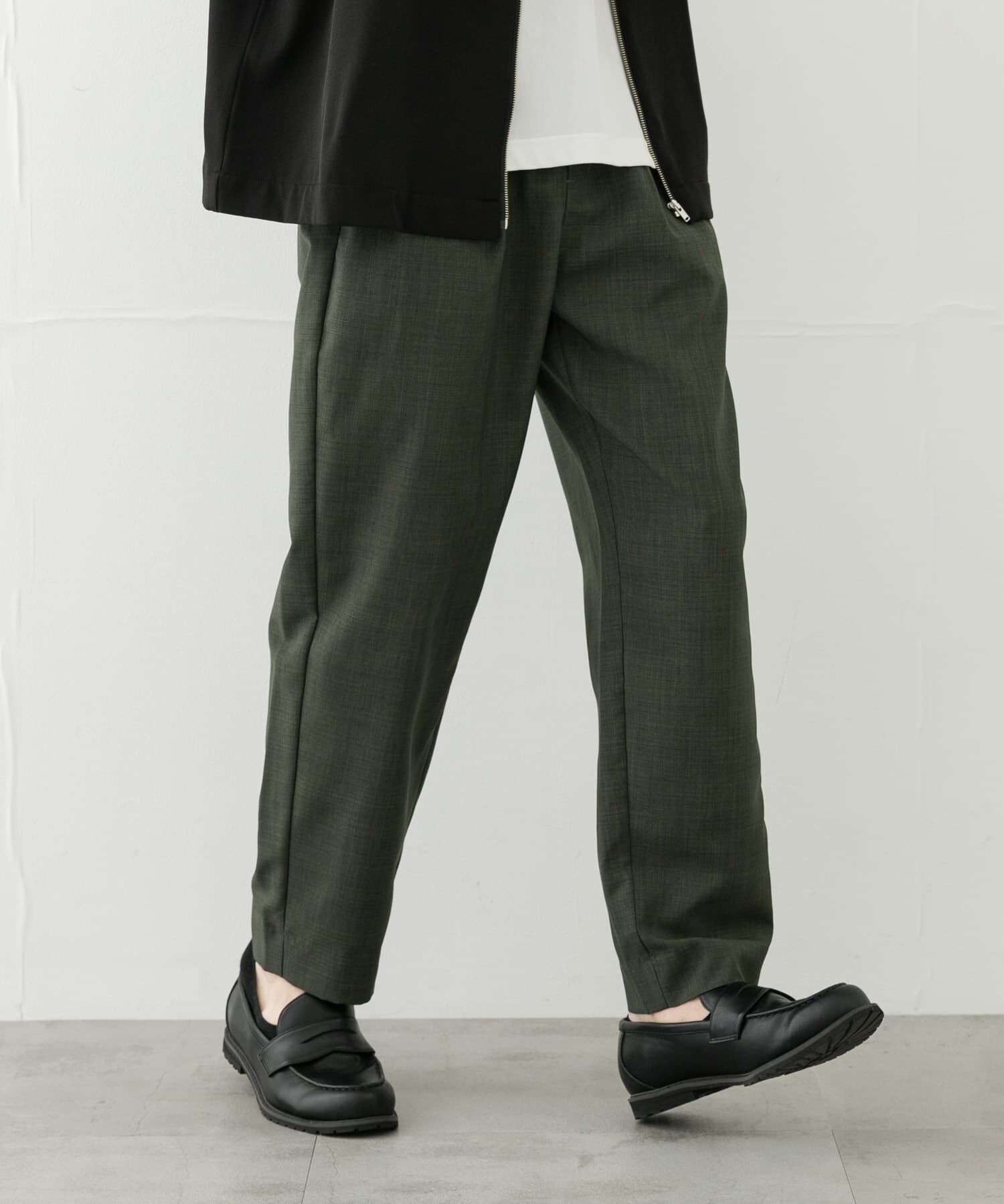 SENSE OF PLACE by URBAN RESEARCH「『セットアップ対応』『速乾』クイックドライタックテーパードパンツII」|その他|カーキ