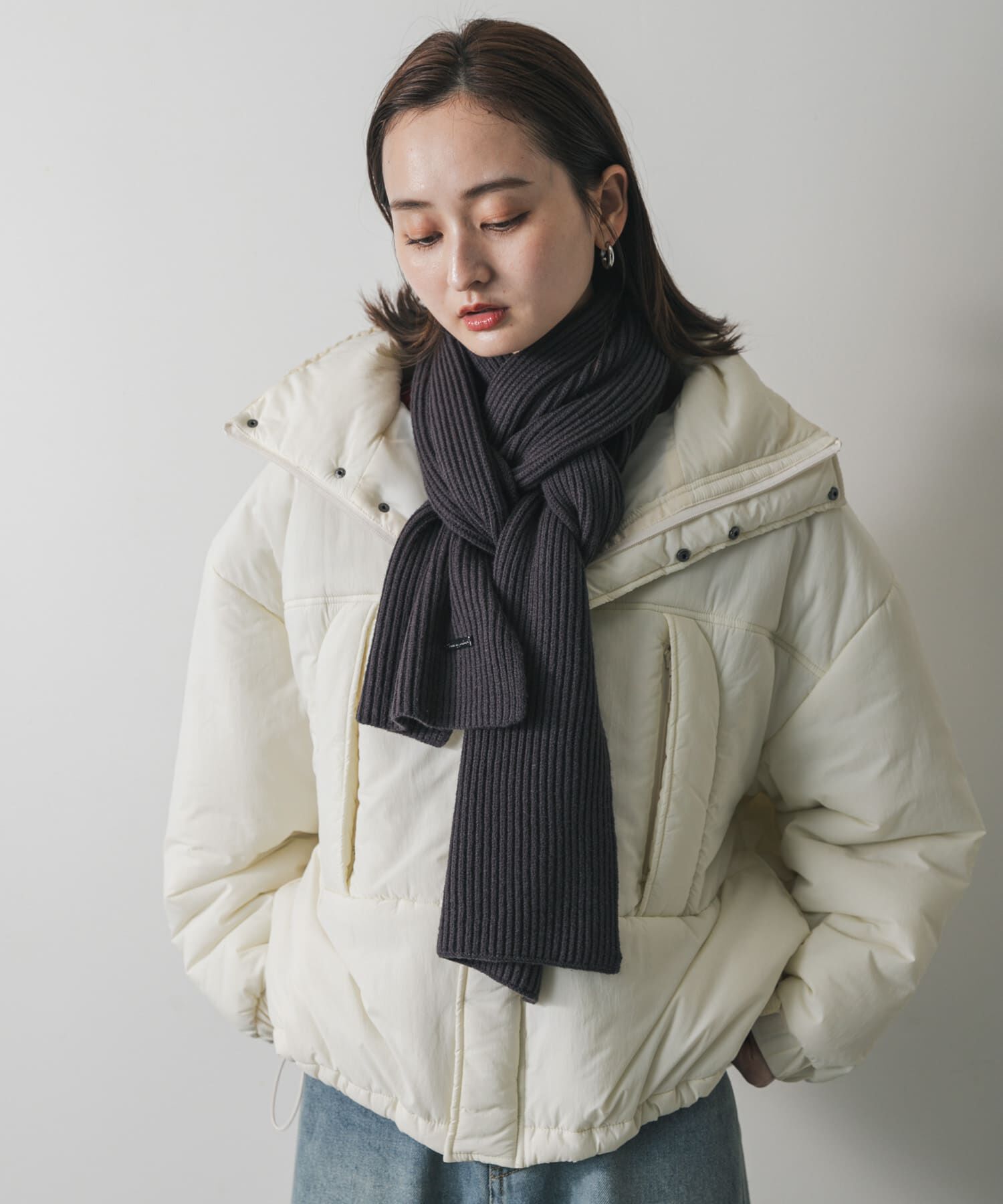 SENSE OF PLACE by URBAN RESEARCH「モチモチニットストール」|マフラー|