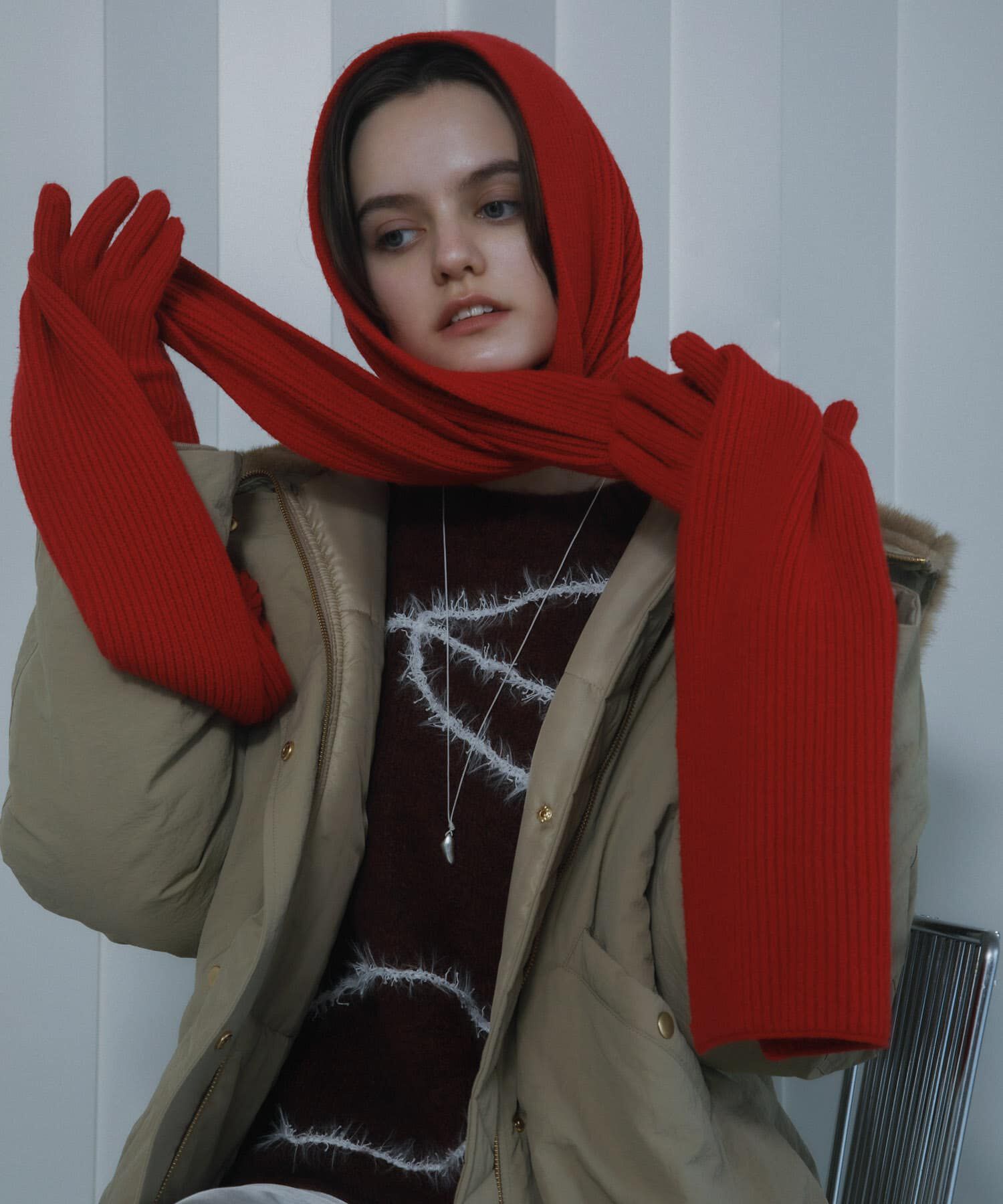 SENSE OF PLACE by URBAN RESEARCH「モチモチニットストール」|マフラー|