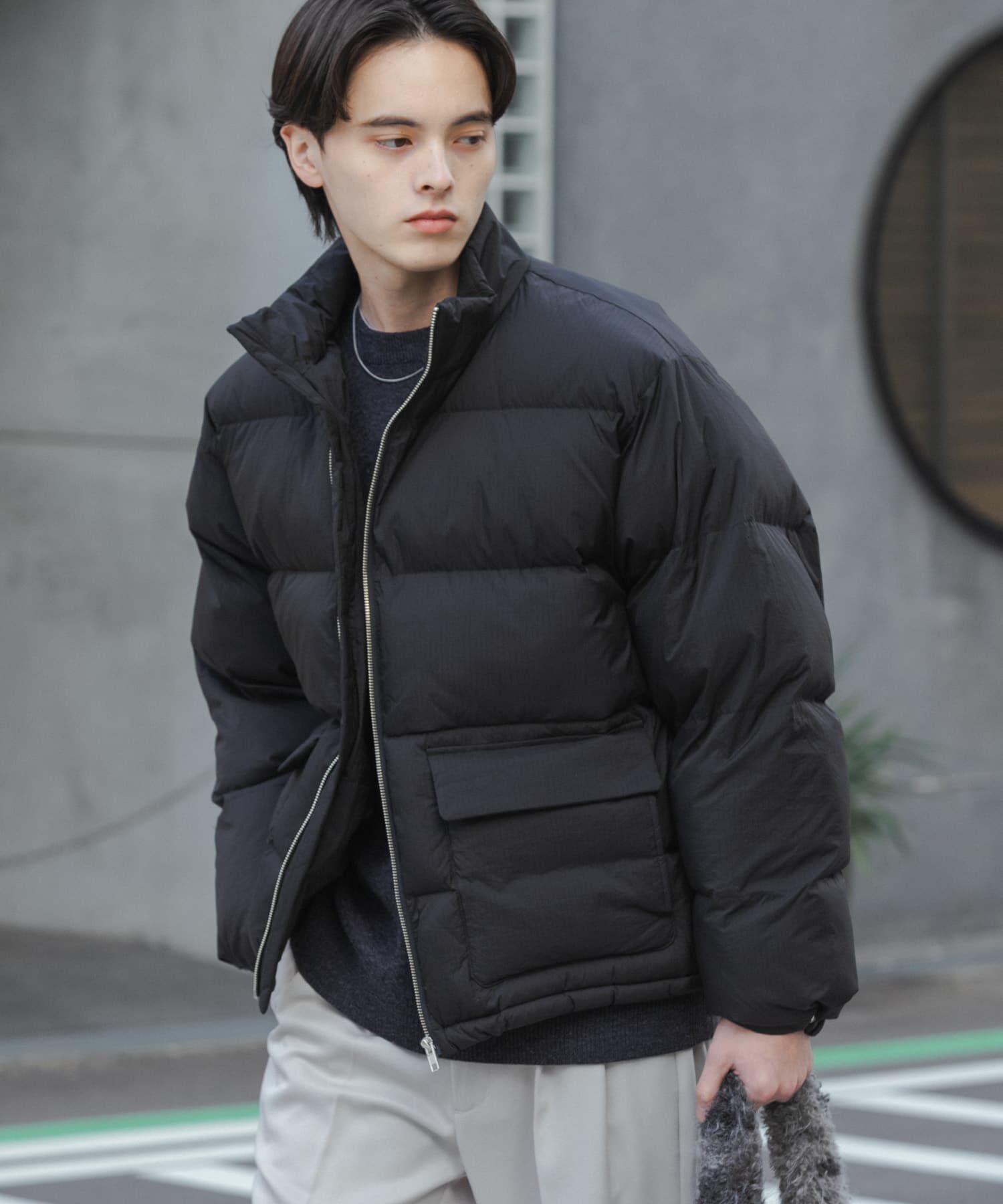 SENSE OF PLACE by URBAN RESEARCH「パデッドブルゾン」|ブルゾン・スタジャン|