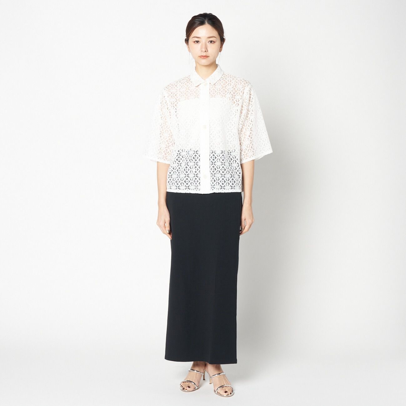 HELIOPOLE「HELIOPOLE LACE CUBAN SHIRT」|シャツ・ブラウス|