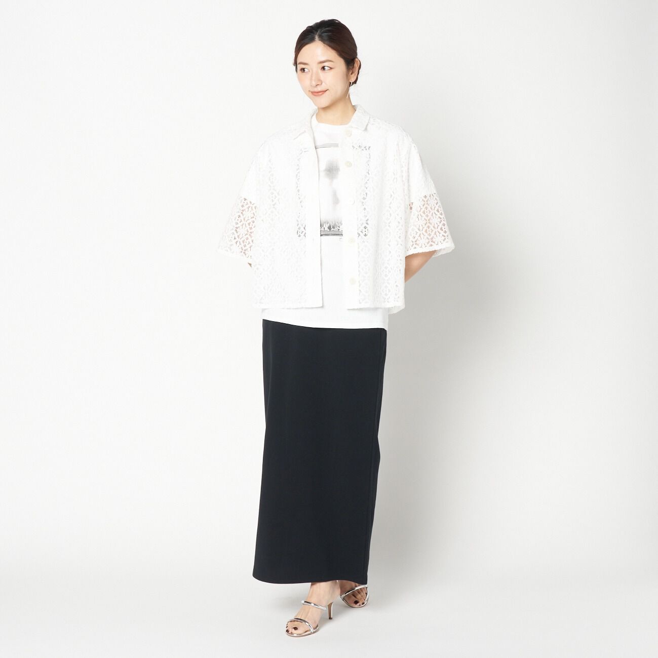 HELIOPOLE「HELIOPOLE LACE CUBAN SHIRT」|シャツ・ブラウス|