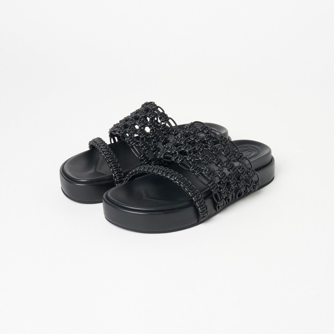 HELEN KAMINSKI「HELEN KAMINSKI ONDA SLIDE SANDAL」|サンダル|ブラック