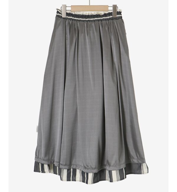 le.coeur blanc「タフタギャザーボリュームスカート」|スカート|