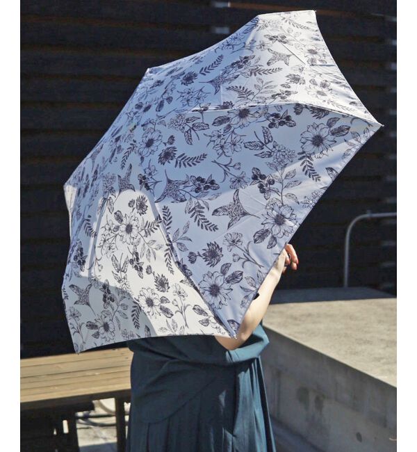 le.coeur blanc「プラントフラワー コンパクト折りたたみ傘」|傘|