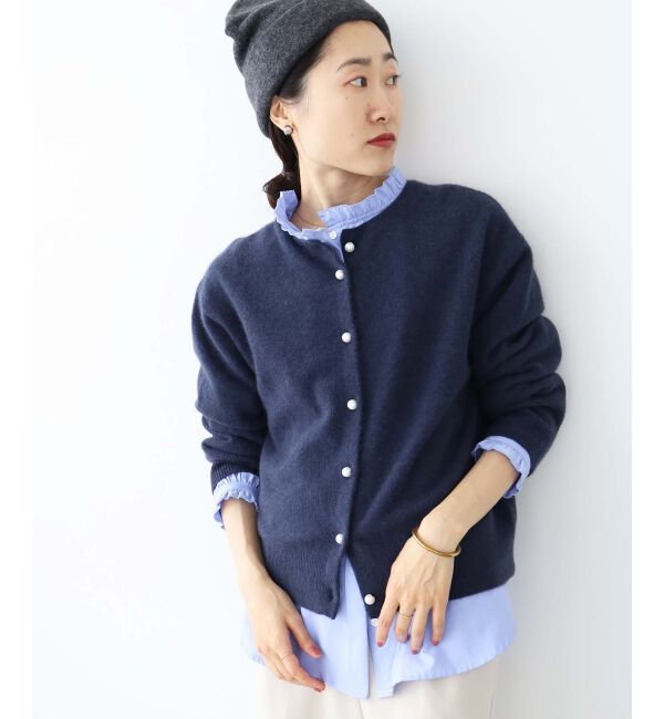  「フリルカラーギャザーブラウス」|シャツ・ブラウス|