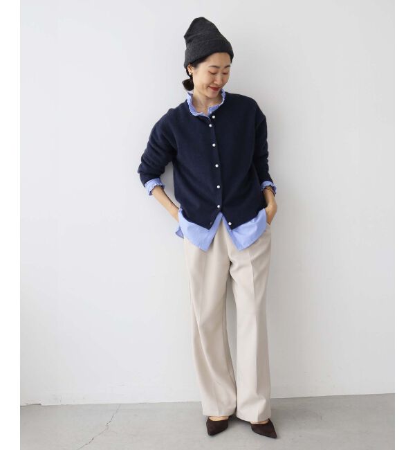  「フリルカラーギャザーブラウス」|シャツ・ブラウス|