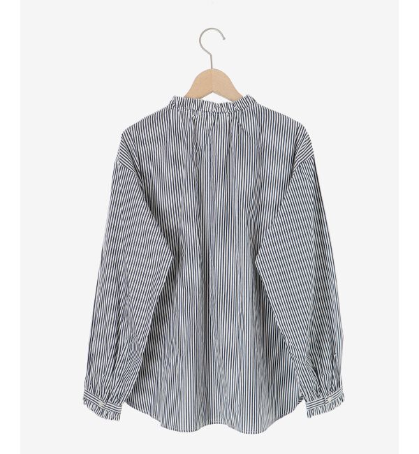  「フリルカラーギャザーブラウス」|シャツ・ブラウス|