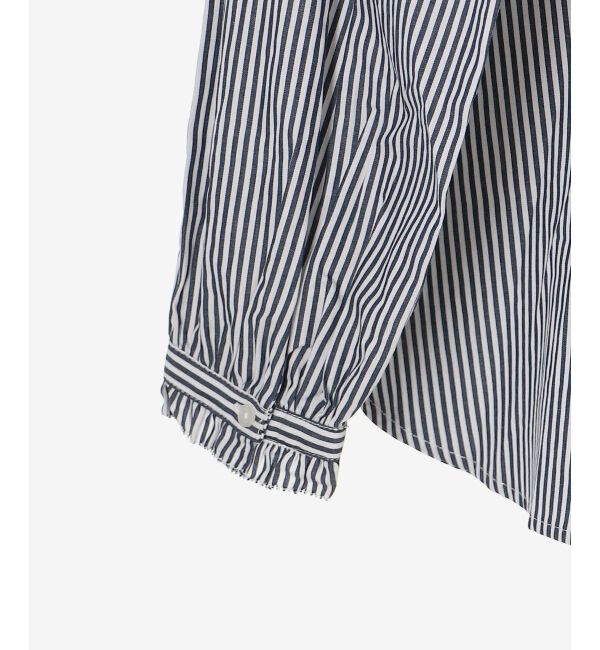  「フリルカラーギャザーブラウス」|シャツ・ブラウス|