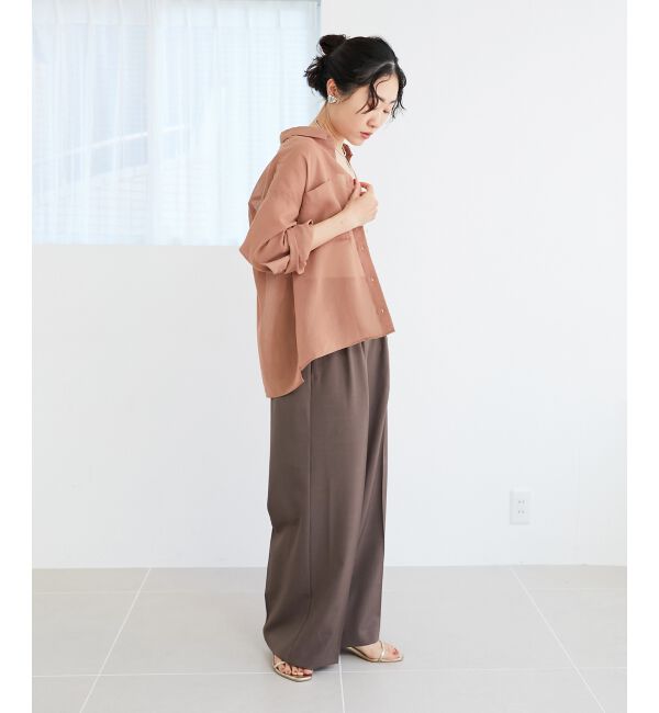 le.coeur blanc「《手洗い可能》ダブルポケットシアーシャツ」|シャツ・ブラウス|