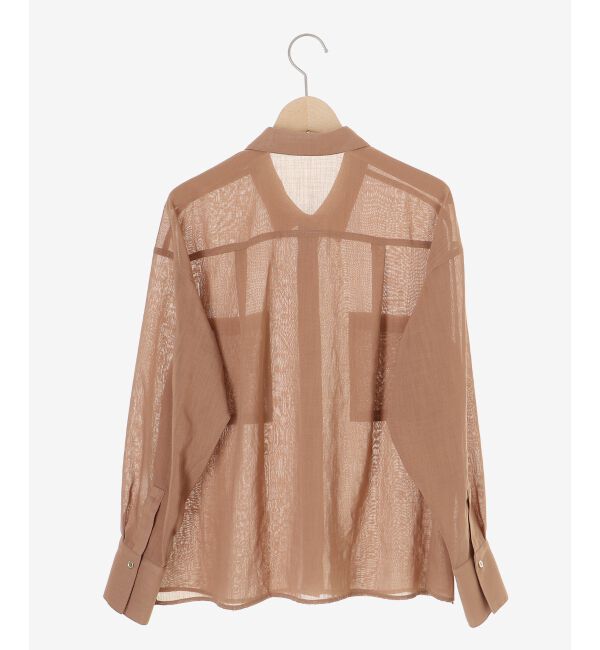 le.coeur blanc「《手洗い可能》ダブルポケットシアーシャツ」|シャツ・ブラウス|