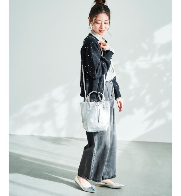 le.coeur blanc「MILLELA FIRENZE メタリックミニトートバッグ」|トートバッグ|