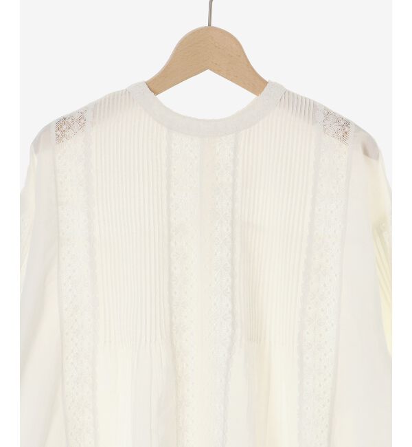  「《手洗い可能》Fanaka別注リバーレースブラウス」|シャツ・ブラウス|