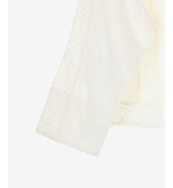  「《手洗い可能》Fanaka別注リバーレースブラウス」|シャツ・ブラウス|