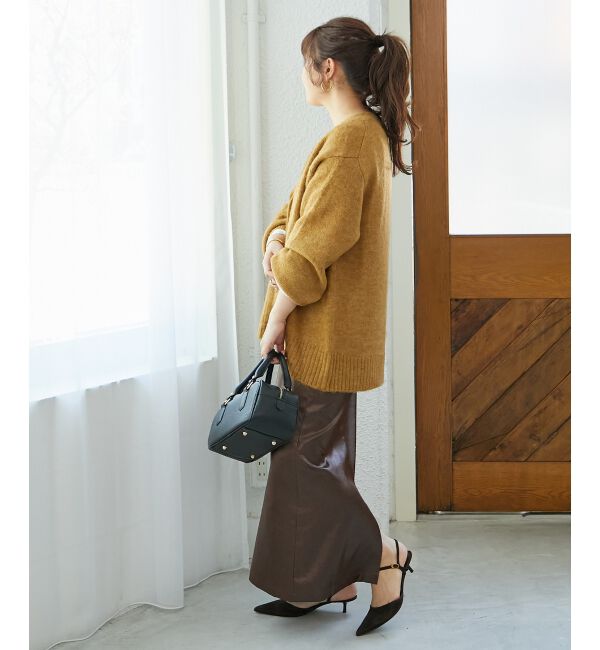  「《手洗い可能》シャイニーナロースカート」|スカート|