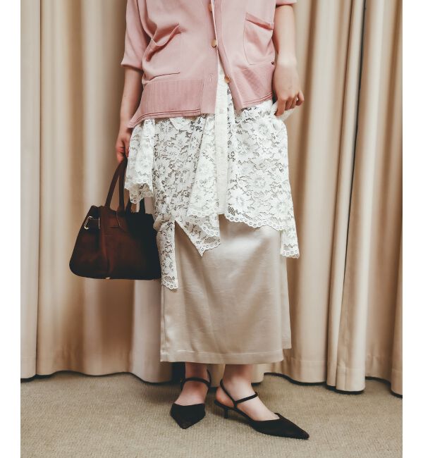  「《手洗い可能》シャイニーナロースカート」|スカート|