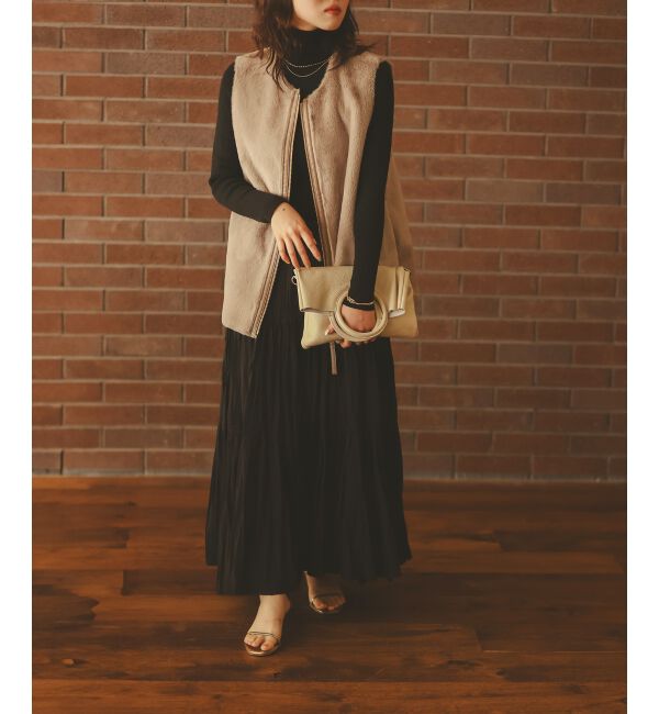  「《手洗い可能》エアータンブラーランダムプリーツスカート」|スカート|