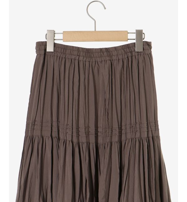  「《手洗い可能》エアータンブラーランダムプリーツスカート」|スカート|