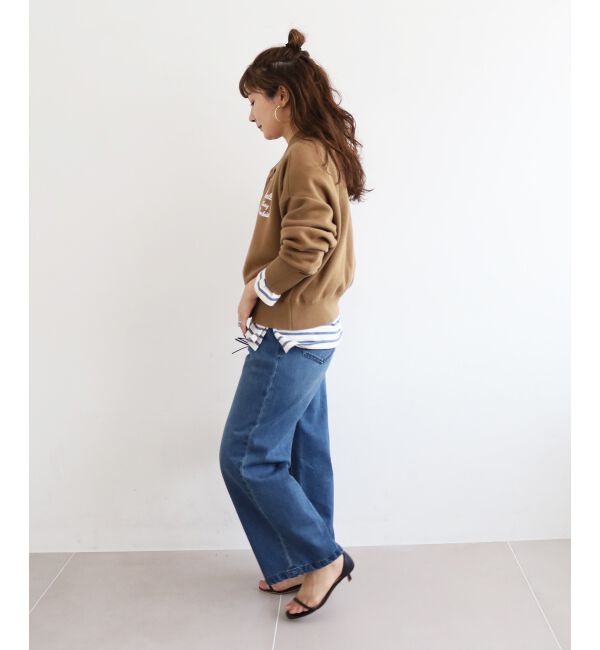  「《一部カラーWEB限定》フロッキーロゴニットポロ」|ニット・セーター|