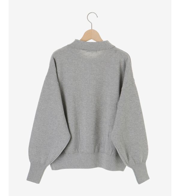  「《一部カラーWEB限定》フロッキーロゴニットポロ」|ニット・セーター|