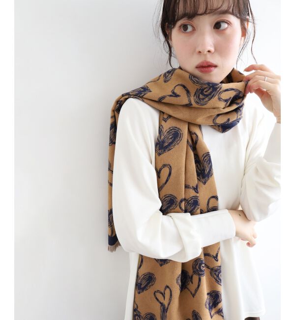  「《WEB限定アイテム》アソート柄大判ストール」|ストール|